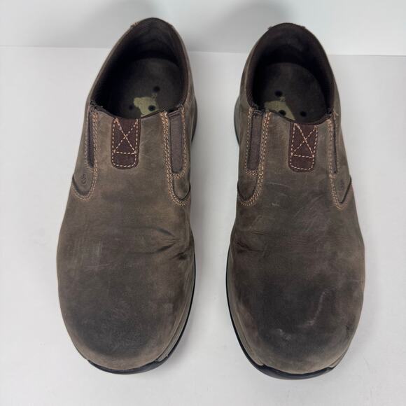 Red Wing Comfort Pro Safety Toe Brown Slip On Work Shoes Women's Size 8 - Picture 1 of 9